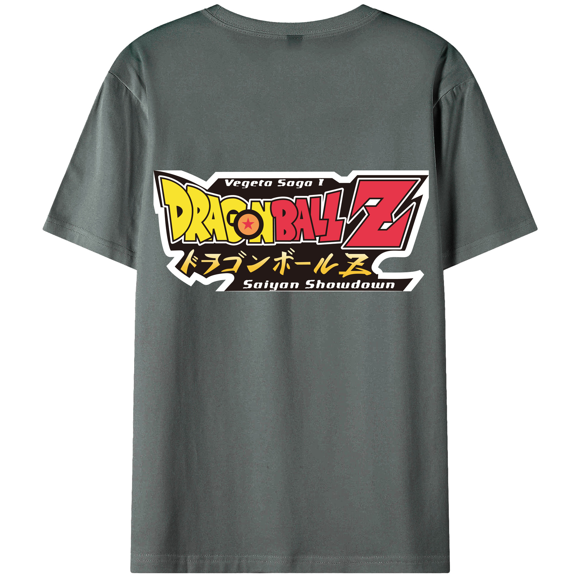 （画像用） ドラゴンボール DRAGON BALL 綿100％ メンズ半袖Tシャツ（バックプリント） 通気性